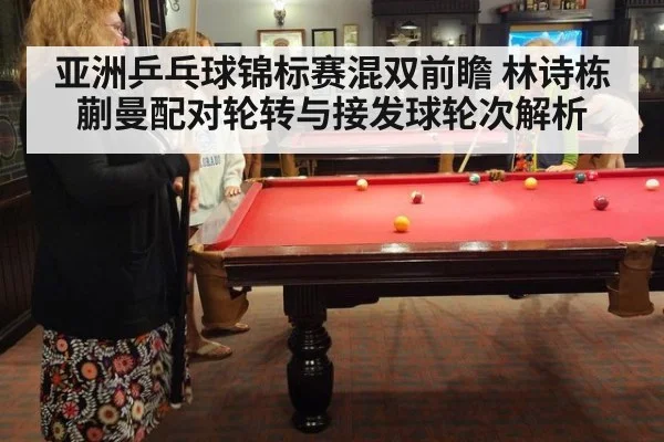 亚洲乒乓球锦标赛混双前瞻 林诗栋蒯曼配对轮转与接发球轮次解析